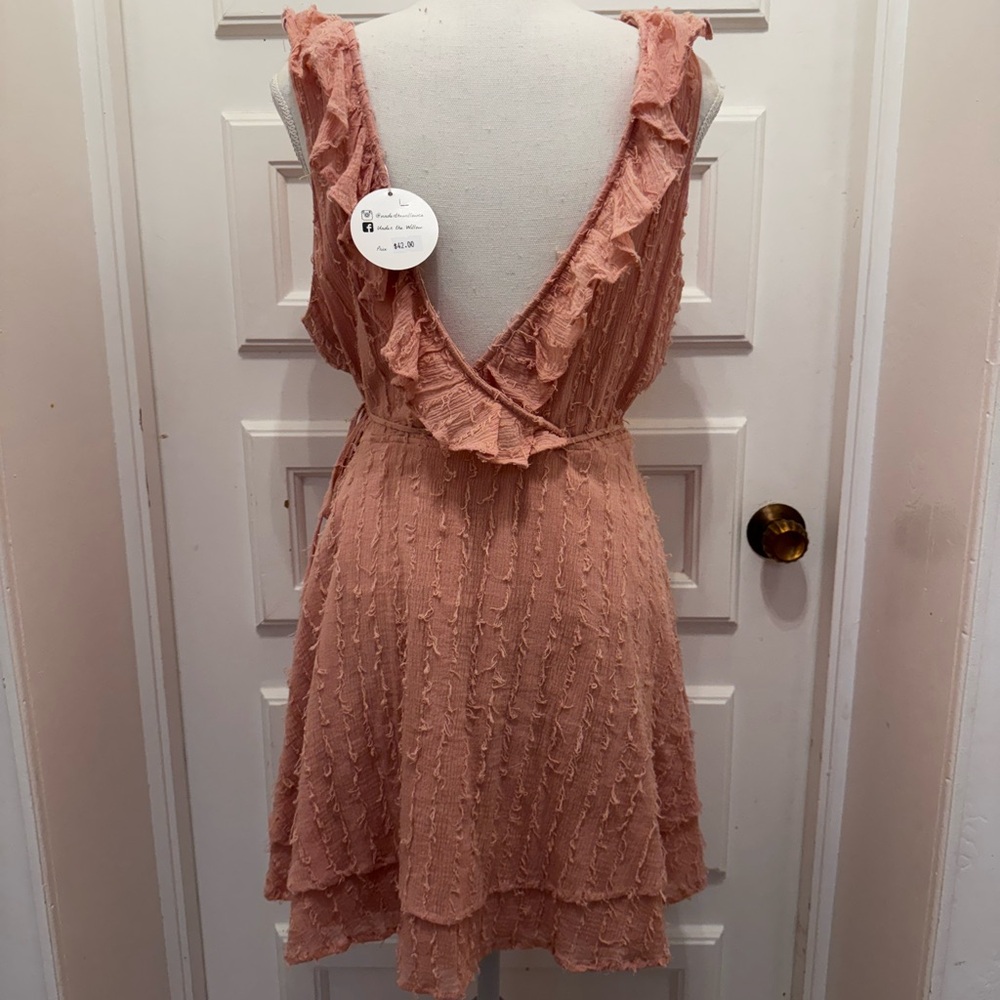 Love Riche Mini wrap Dress - Picture 4 of 6